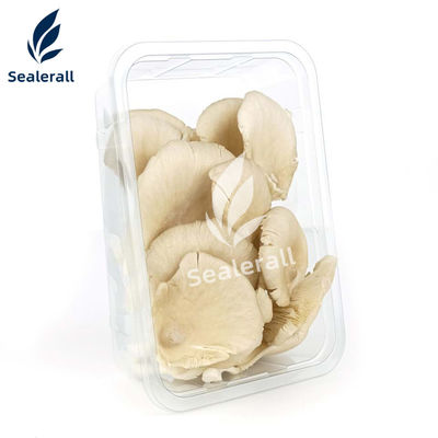 kopen Mushroom Custom MAP Tray Sealing Machine Multi Head Scale Chain Plate Sealing Machine online manufacture