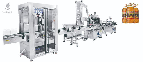 kopen Hoogtechnologische volledig automatische flessenvulmachine Hoog efficiënt met veilig ontwerp online manufacture