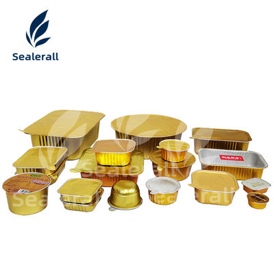 kopen Aluminiumfolie schotel roestvrij staal tray sealing machine automatische tray sealer online manufacture